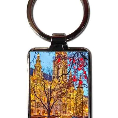 Vienna steel key ring