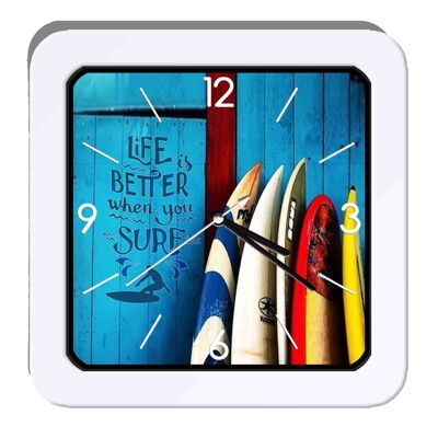 Personalized surfing alarm clock