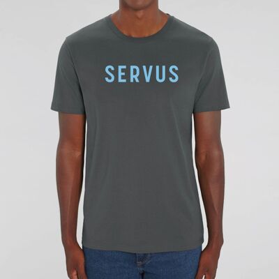 T-Shirt "SERVUS", anthrazit