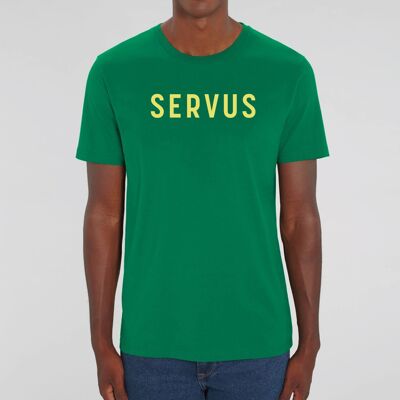 T-Shirt "SERVUS", grün