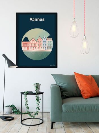 Affiche VANNES Les Maisons 3