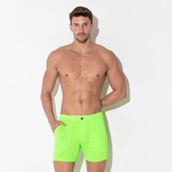 VIVID SHORT NEON LIME 1