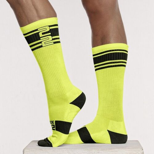 ACTIVE NEON SOCKS NEON YELLOW