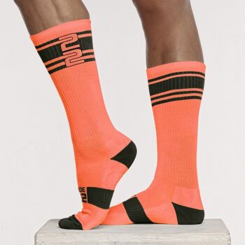 CHAUSSETTES ACTIVE NEON CORAIL NEON