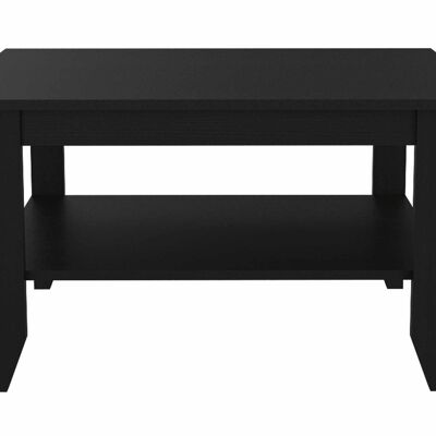 Essential Coffee Table, 80CM W X 70CM D X 45CM H, Black