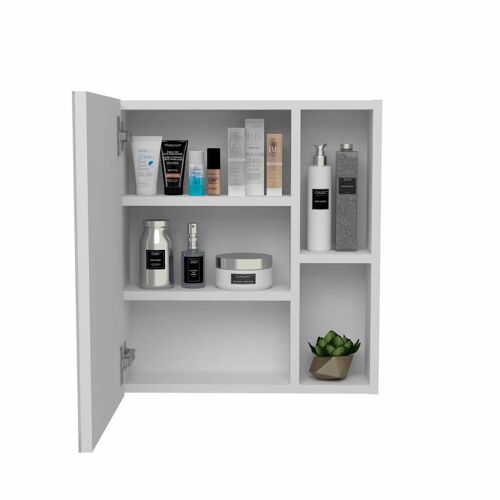 Gabinete De Pared De Baño Labelle, 45CM AN X 13,8CM P X 49,7CM A, Blanco