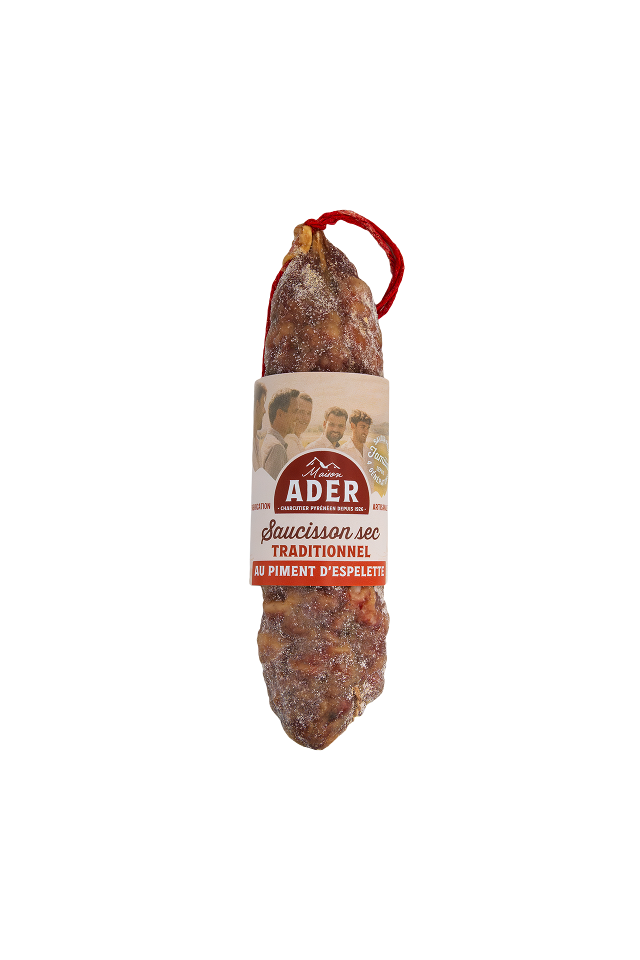 Traditional sausage with Espelette pepper
