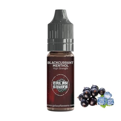 Blackcurrant Menthol Highly Concentrated Professional Flavouring. Over 200 Flavours!