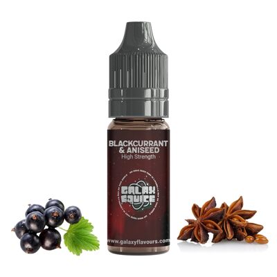 Blackcurrant and Aniseed Highly Concentrated Professional Flavouring. Over 200 Flavours!