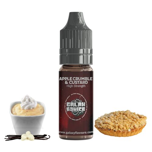 Apple Crumble and Custard Highly Concentrated Professional Flavouring. Over 200 Flavours!