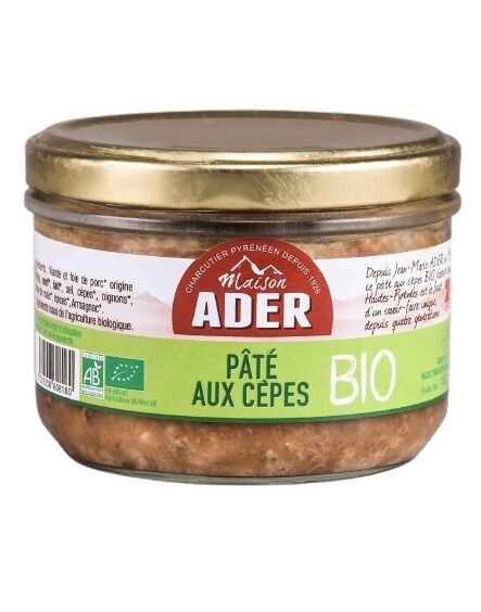 ORGANIC Pâté with porcini mushrooms