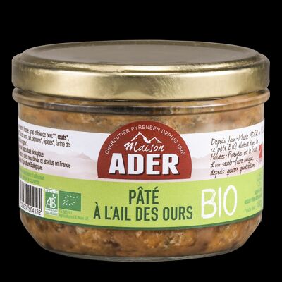 Paté de ajo silvestre ecológico