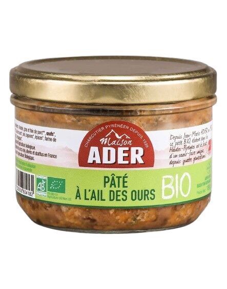 Organic wild garlic pâté