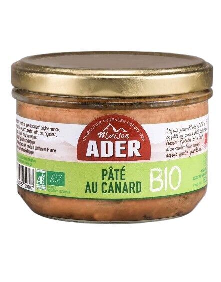 Organic duck pâté