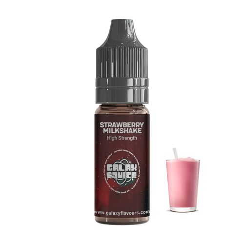 Strawberry Milkshake Concentrated Professional Flavouring. Over 200 Flavours!