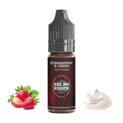 Strawberries and Cream Highly Concentrated Professional Flavouring. Over 200 Flavours!