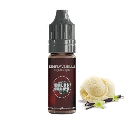 Hochkonzentriertes professionelles Aroma von Simply Vanilla. Über 200 Geschmacksrichtungen!