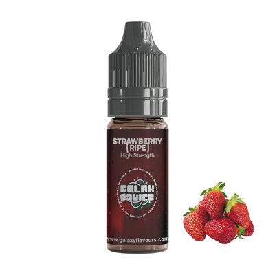 Reife Erdbeere, hochkonzentriertes professionelles Aroma. Über 200 Geschmacksrichtungen!