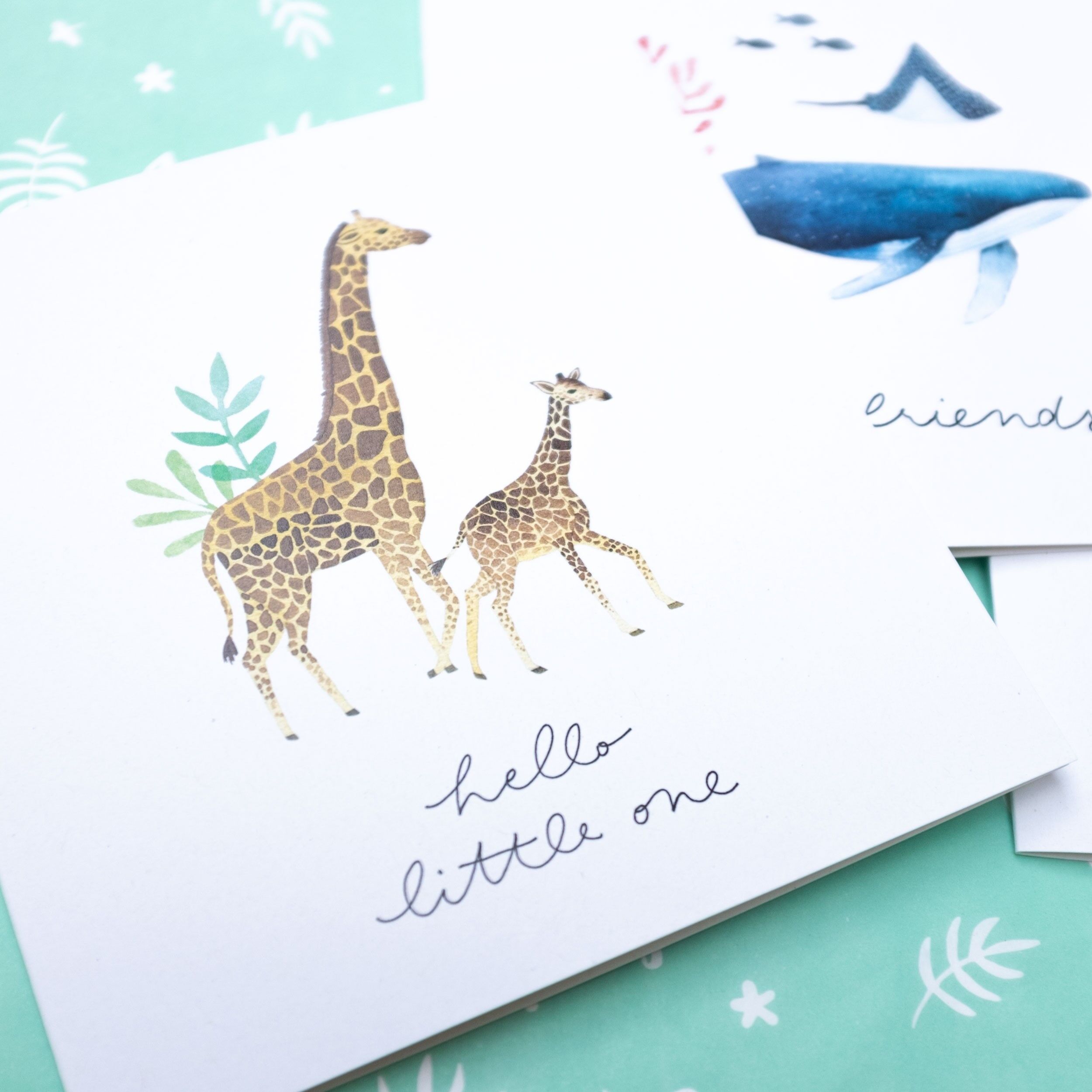 Postkarte - Hallo Kleiner