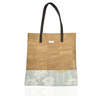 Bolsos Shopper de corcho flores