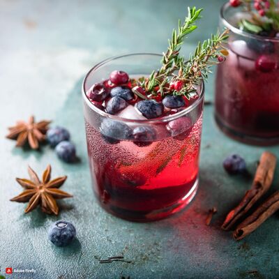 Berry Cooler Aroma professionale altamente concentrato.