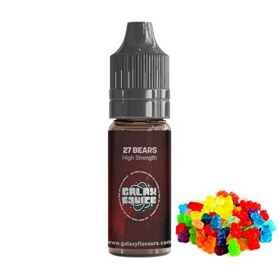 27 Bears Aromatizante Profesional Altamente Concentrado.