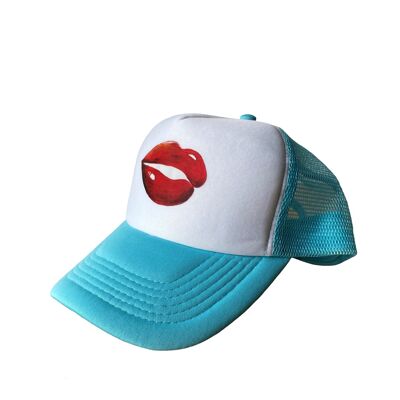 Original trucker Cap Light Blue Lips