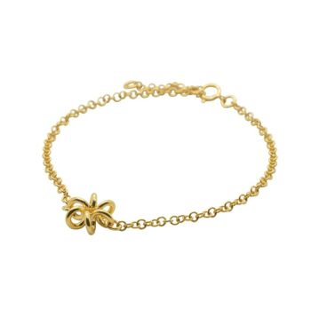 Bracelet Jonquille Fleur Or Jaune 1