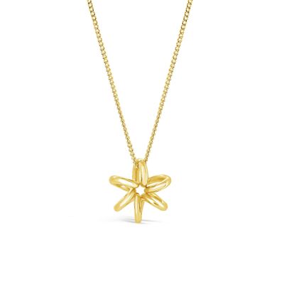 Collier Jonquille Fleur Or Jaune