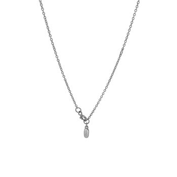 Collier fleur argent marguerite 4