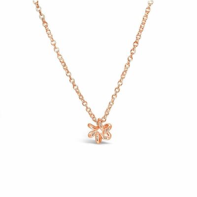 Collier en or rose marguerite