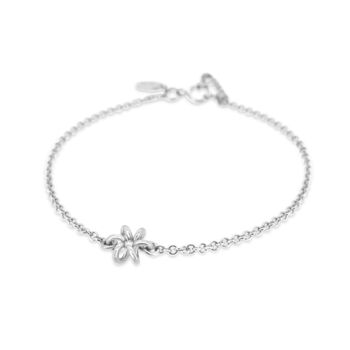 Bracelet Délicat Argent Fleur Marguerite 1