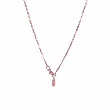 Collier Fleur de Lotus en Or Rose 3