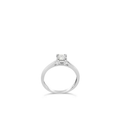 Anello di fidanzamento in platino con diamante Opzione 1