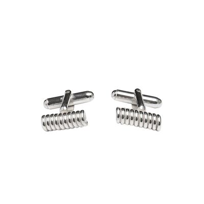 Silver Designer Cufflinks