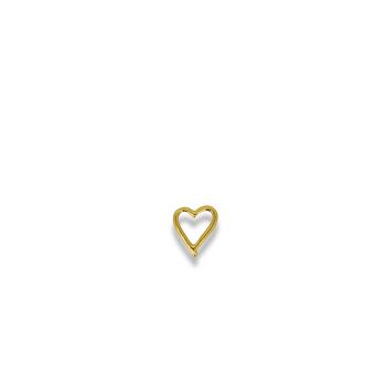 Collier coeur d'amour en or unique 1