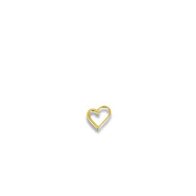 Single Gold Sweet Heart Halskette