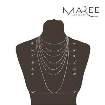 Collier Délicat Argent Oeil de Tigre 4