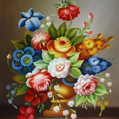 Diamond Painting Bouquet, 40x50 cm, Round Drills