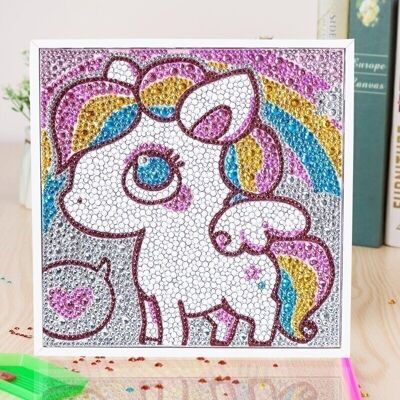 Diamond Painting The Little Pony, 20x20 cm, Special Drills