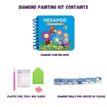 Diamond Painting Book Bugs, 10 pages 9