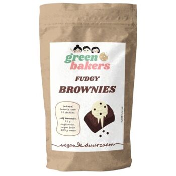 Fudgy Brownies - Mélange à pâtisserie pour brownies - Végétalien - 410 g 2
