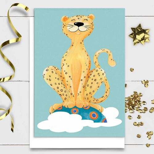 Animal Card | Ginger Cat Card, Birthday & Congratulations