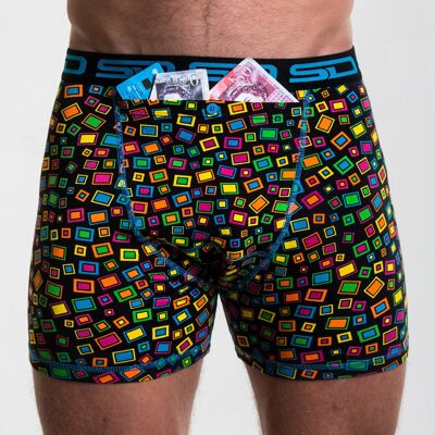 TECHNISCHE FARBE | SCHMUGGELSTÜCKE STASH POCKET BOXERS