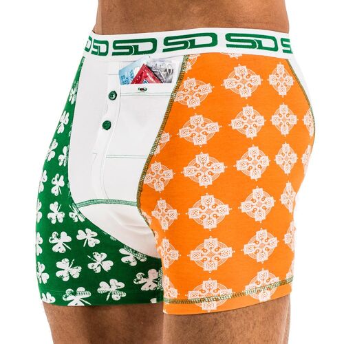 ST PATRICK'S | SMUGGLING DUDS STASH POCKET BOXERS