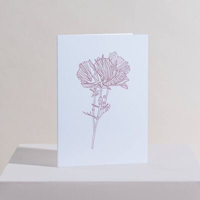 Cosmos Greetings Card