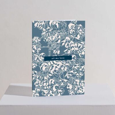 Blossom Love Greetings Card