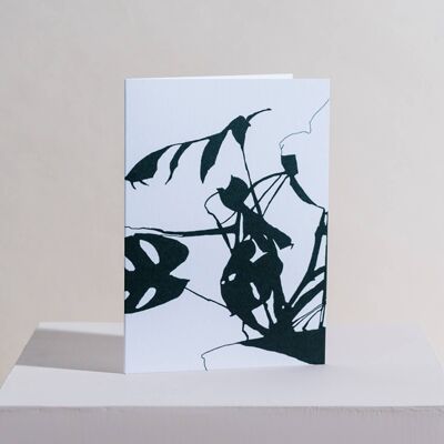 Monstera #5 Greetings Card