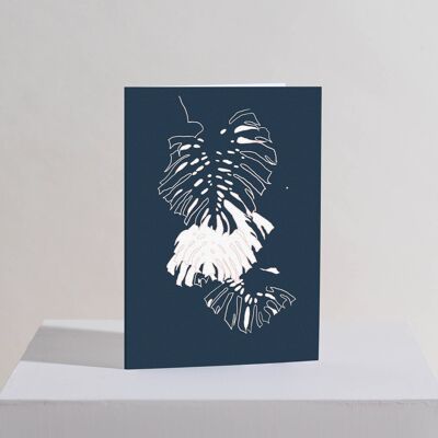 Cartolina d'auguri di Monstera