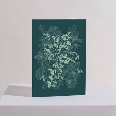 June Garden Greetings Card